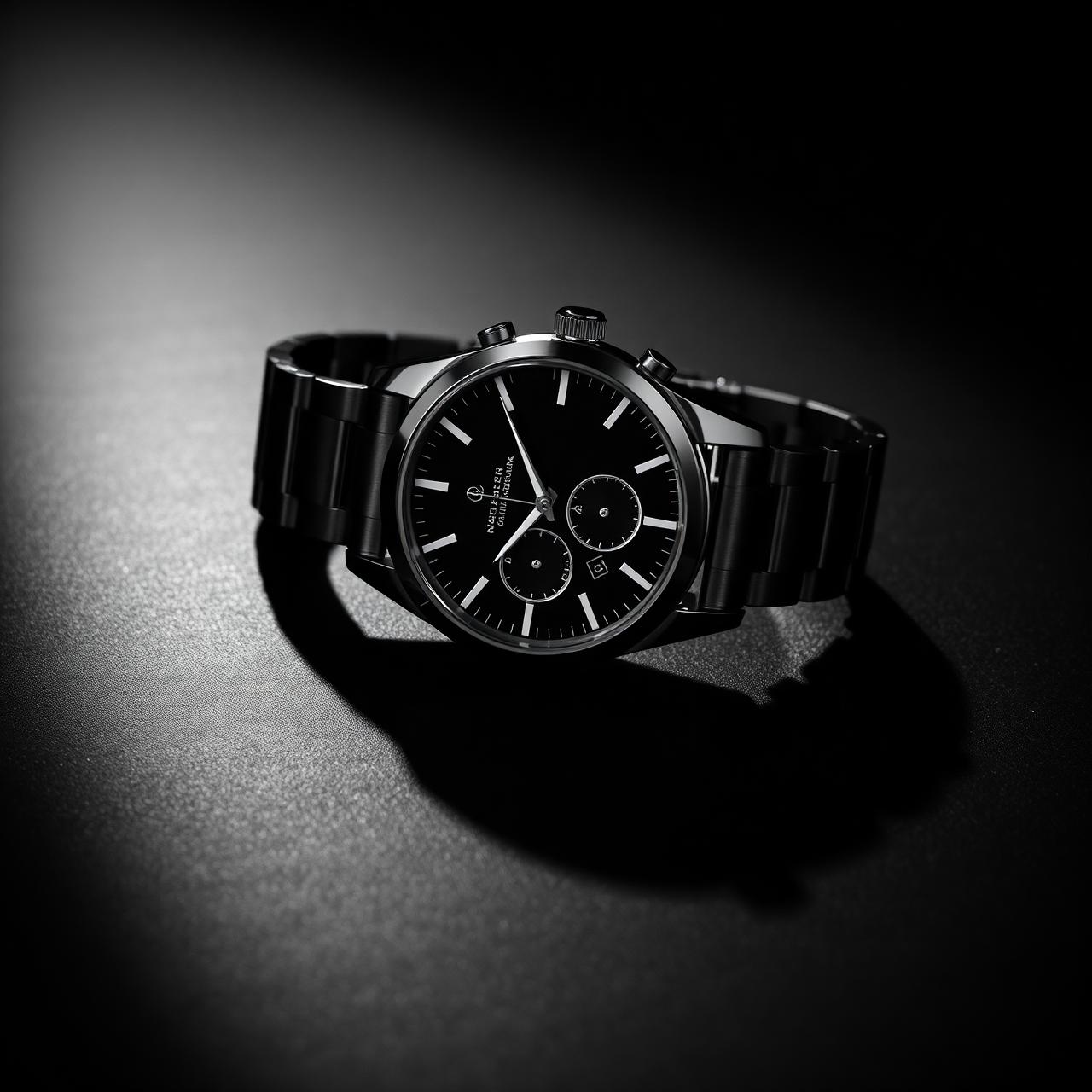 Luxury watch campaign